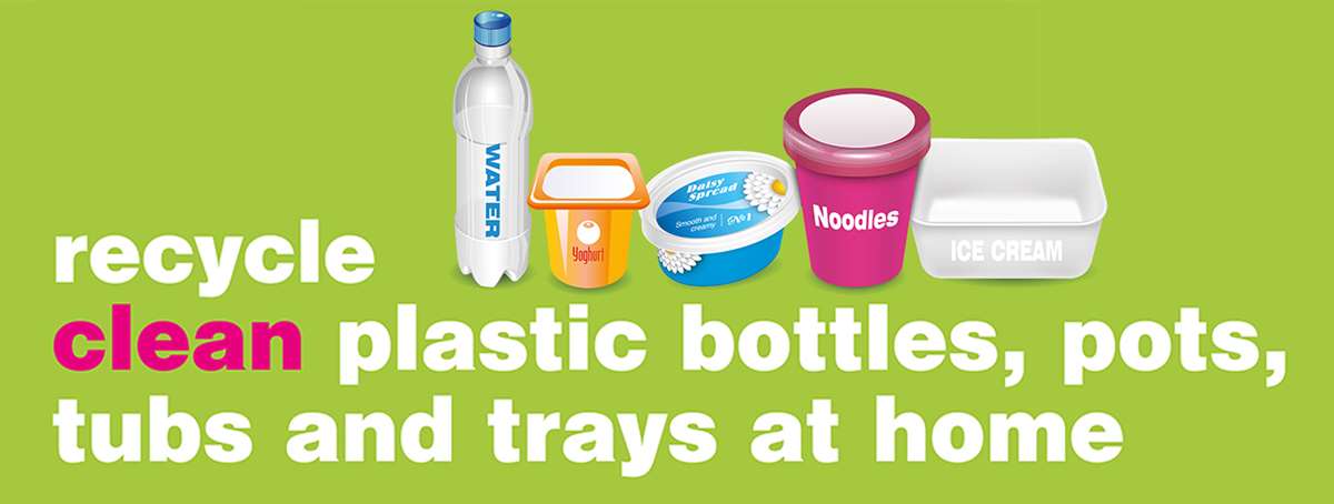 You can now recycle clean plastic pots, tubs and trays at home