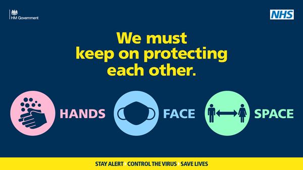 hands face space