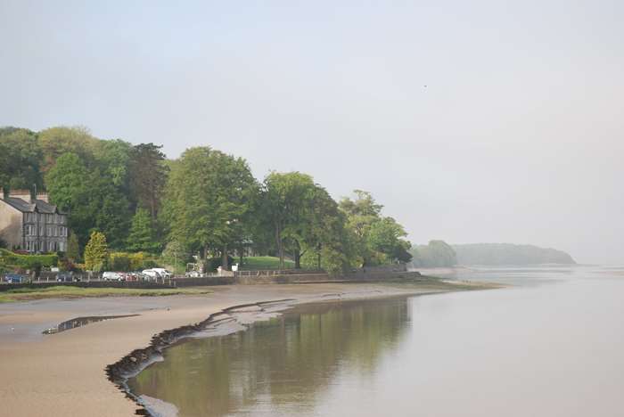A view of the shore at Arnside