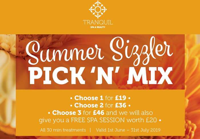 Summer Sizzler Pick 'n' Mix Treatments