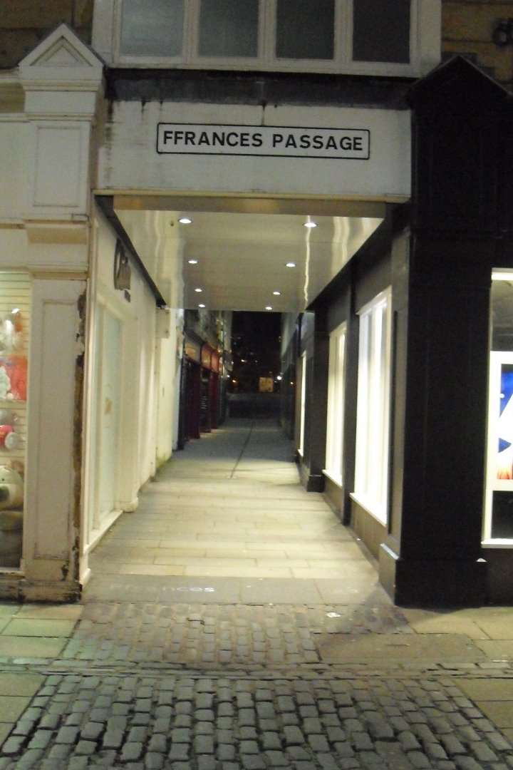 Looking Down Ffrances Passage - After