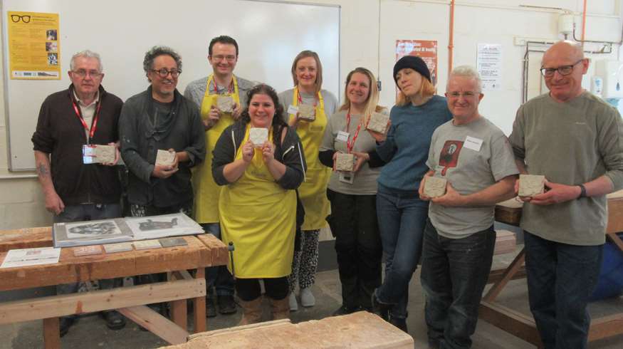 Stone Carving Workshop March 2017