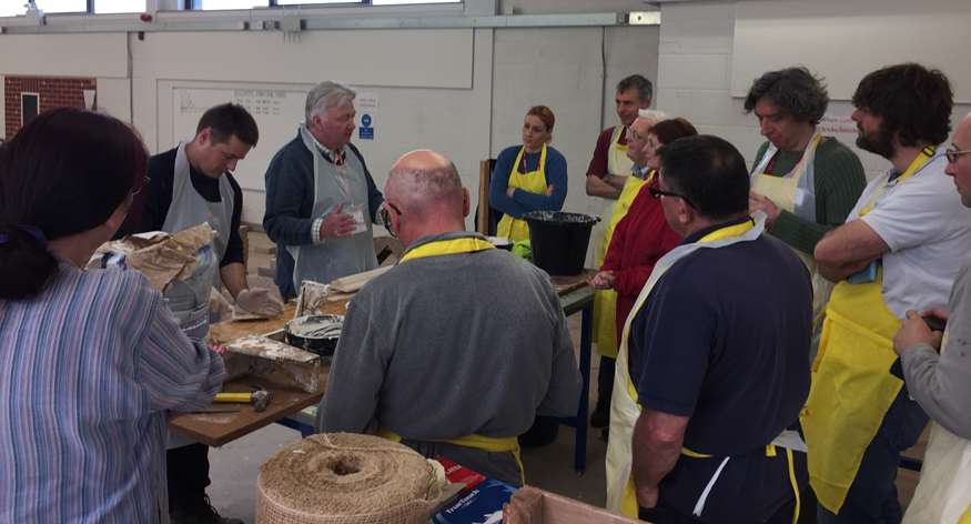 Decorative Plaster Workshop March 2017