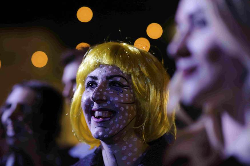 Painted faces