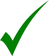 green tick