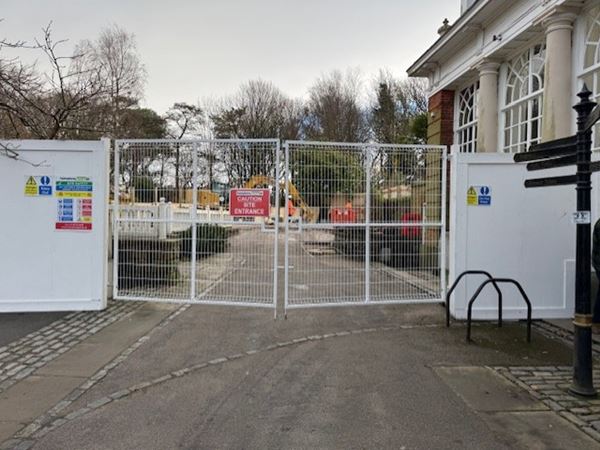 Williamson Park Cafe demolition