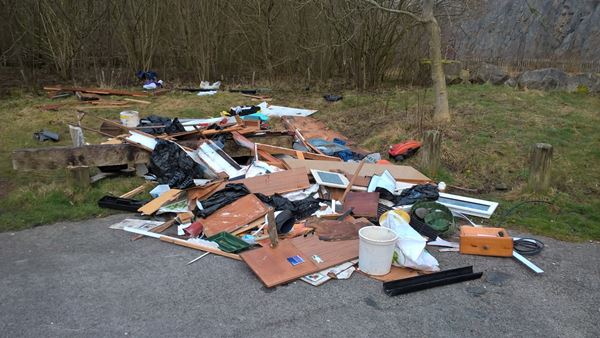 Hefty fine for beauty spot fly-tippers