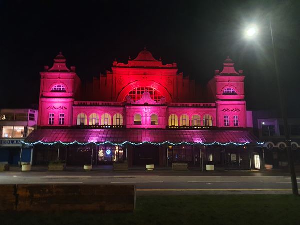 Winter Gardens lights