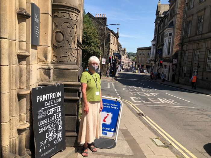 Councillor Caroline Jackson is asking people to respect the latest regulations and wear a face covering in shops and on public transport
