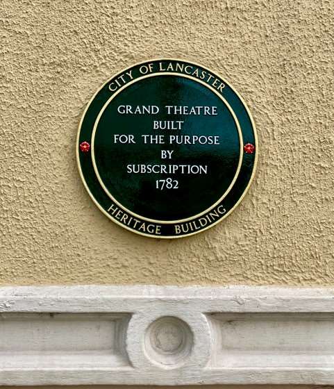 One of the two existing plaques in the Mill Race area to have recently been refurbished on the council's behalf by local artist Shane Johnstone.