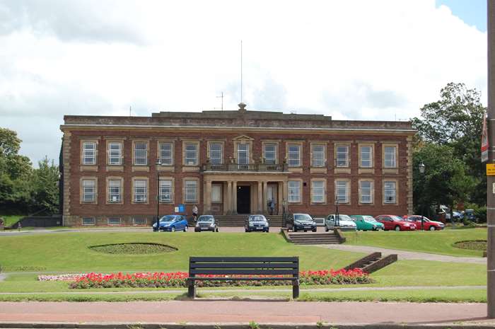 Morecambe Town Hall is one of the buildings which will be decarbonised under new plans