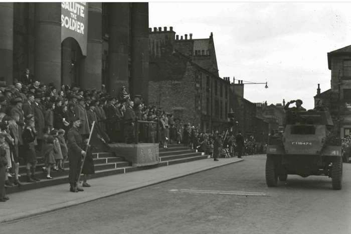 Take a walk around Lancaster in 1942, a pivotal time in world history