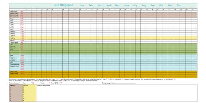 12 month diary