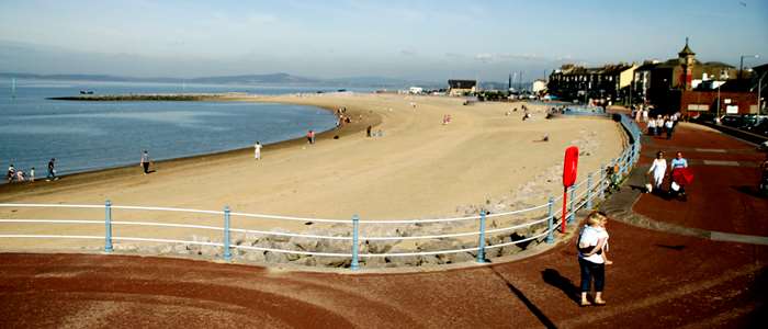 Morecambe North beach