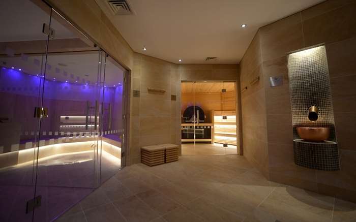 Tranquil Spa steam suite interior