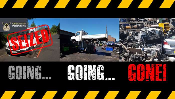 The end of the road for a fly-tipping criminal