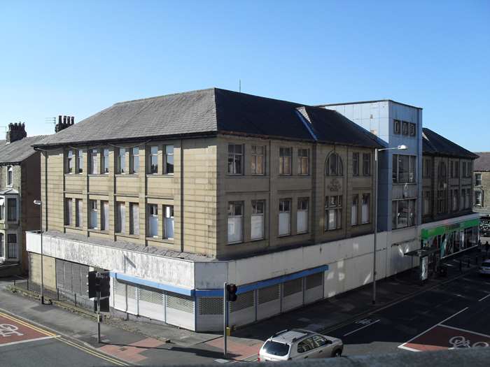 Co-op building on Regent Road